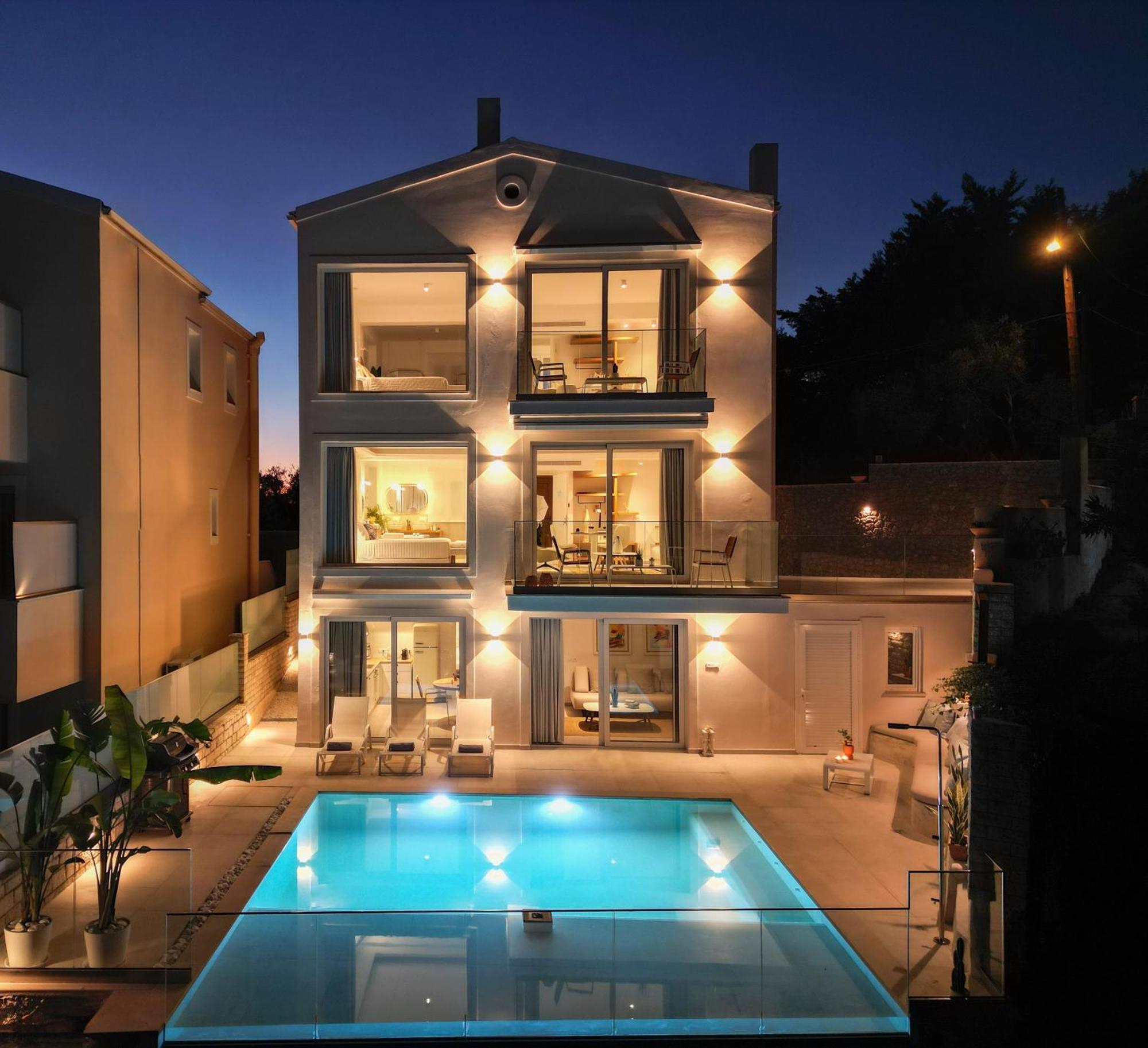 Achillion Luxury Corfu Villa & Suites Perama  Exteriér fotografie
