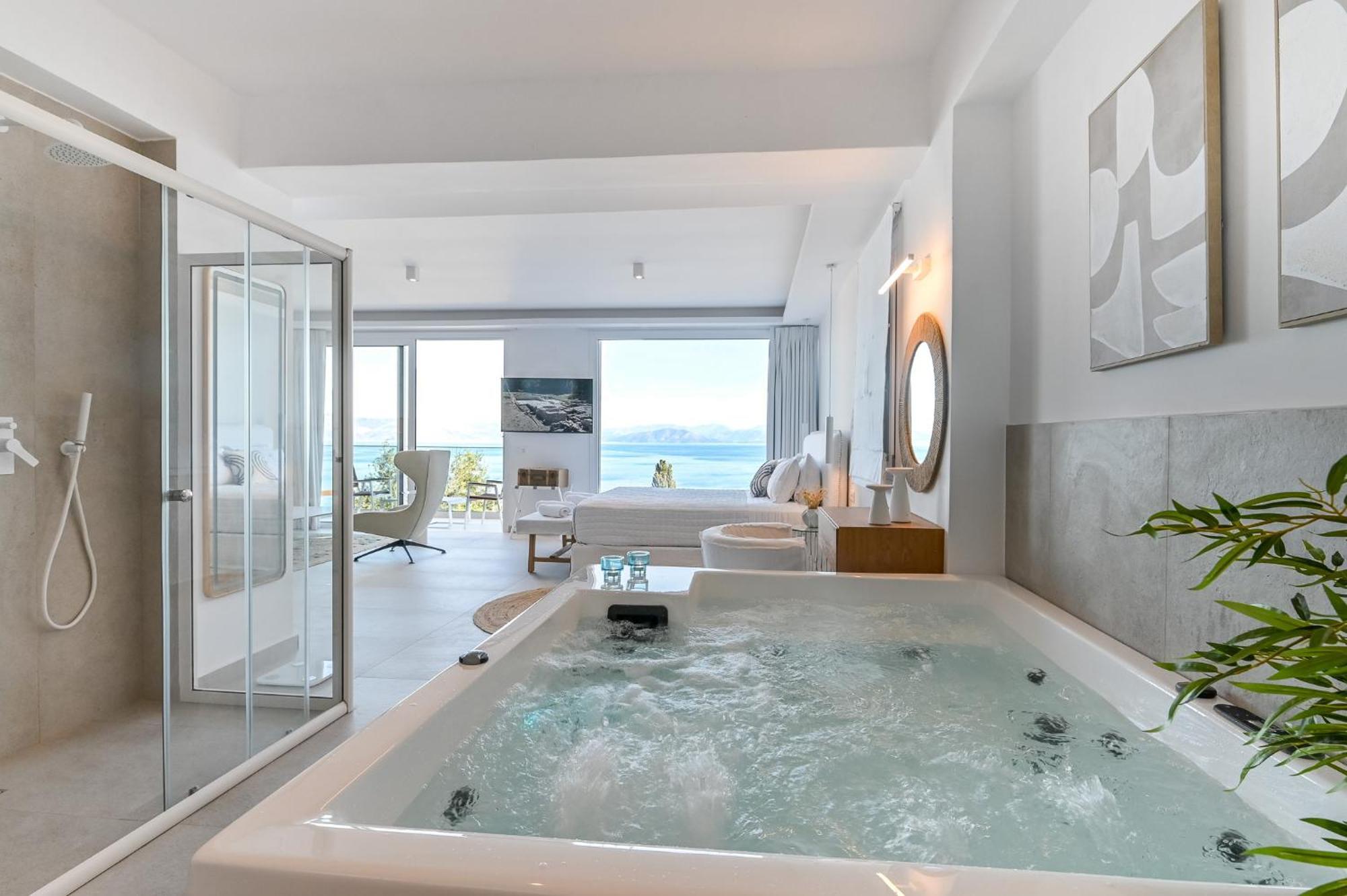 Achillion Luxury Corfu Villa & Suites Perama  Exteriér fotografie